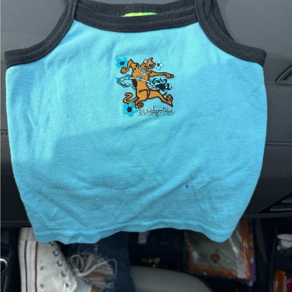 Y2K scooby doo toddler tank top